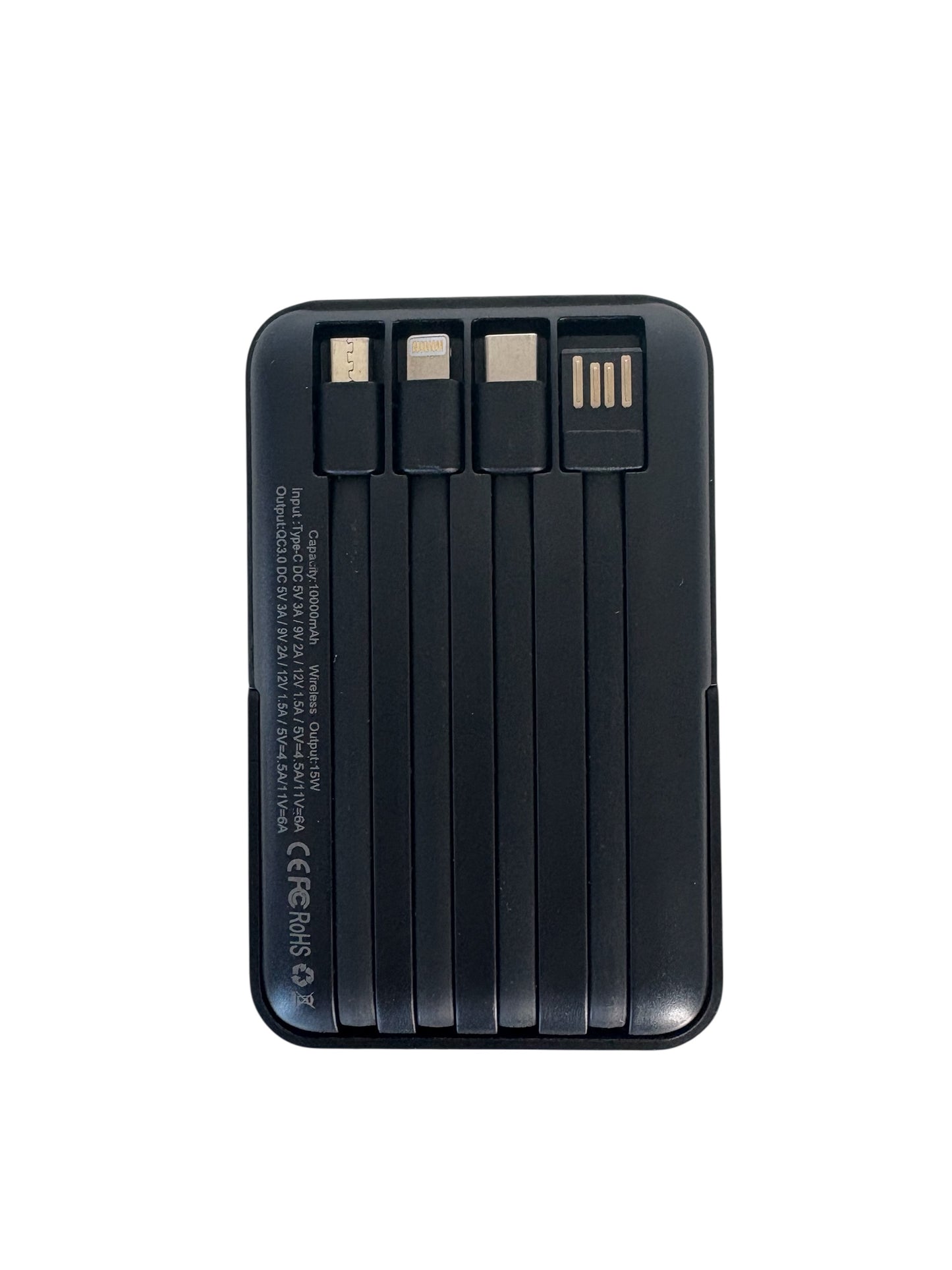 Powerbank trådlös 10000 mah